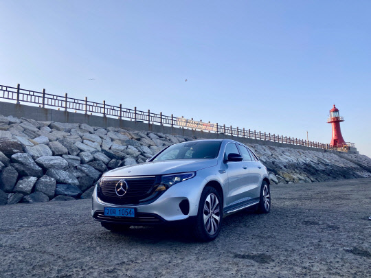 메르세데스-벤츠 EQC. <김양혁 기자>